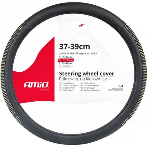 Funda para volante de coche M 37-39cm SWC-44-M amio-02985 (1/5)