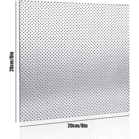 Exhaust Paper Gasket Gasket 0.3cm Thickness 20 x 20 cm Universal Metal Plate Multi-Layer High Temperature Resistant Car Motorcycle (1/4)