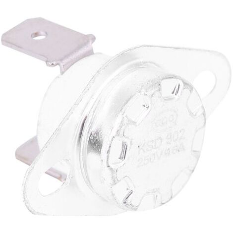 TOPINCN Interrupteur Thermique Délicat KSD302 NC, 250v, 16a, pour le Contrôle de la Température, 1 Pièce, pour Usage Commercial (180℃) (1/5)