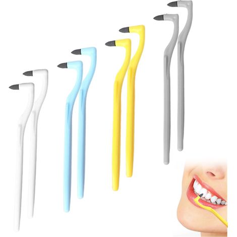 6Zahnsteinentferner, Professioneller Zahnbelag - Entferner, Zahnpolierer, brosse à dents Teeth Stain Remover, Zahnbelag (1/5)