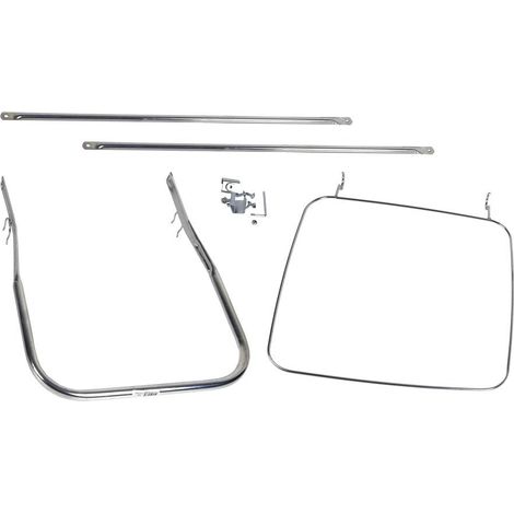 COFAN pedal con aro sujeta bolsa contenedor 120 lt , Pedal metálico para apertura de contenedor con porta bolsas adaptable. Es apto para contenedores de 2 ruedas y 120 litros de ca