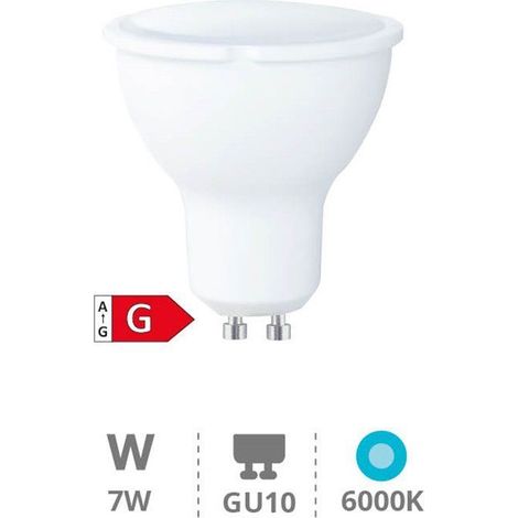 Lampada LED dicroica 6W GU10 6000K dimmerabile