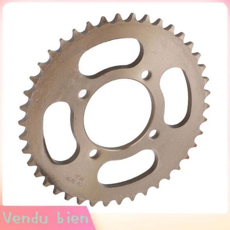 Plateau de Vélo, Pignon Arrière en Acier 42T 428, Transfert de Puissance Optimal, Conçu pour les Motos Tout-terrain (1/4)