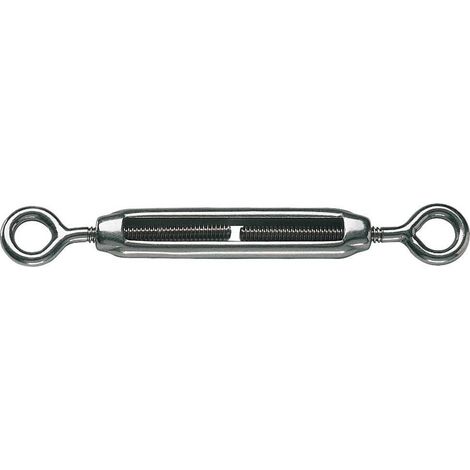 TENDITORE DUE OCCHIOLI ACCIAIO INOX N. 8. Prezzo per 1 pezzo.