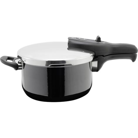 Schnellkochtopf Sicomatic t-plus 4,5l Silargan schwarz