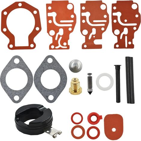 Lntyq Vergaser-Umbausatz, Vergaser-Reparatursätze, Vergaser-Reparaturwerkzeuge, Powersports-Teile, passend für Johnson/Evinrude 439073 431897 6 PS - 20 PS (1/5)