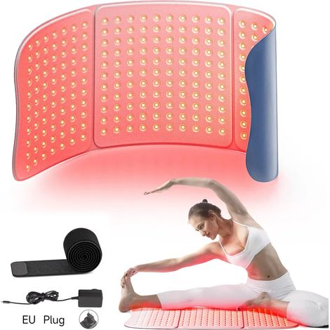 Appareil de beauté LED (bleu), thérapie infrarouge rouge, accessoire corporel portable. (1/5)