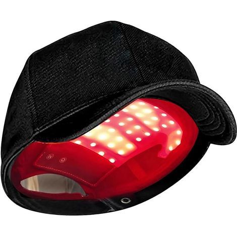 Bonnet laser pour la repousse des cheveux. thérapie par la lumière rouge. bonnet laser contre la chute des cheveux. traitement contre la chute des cheveux (1/5)