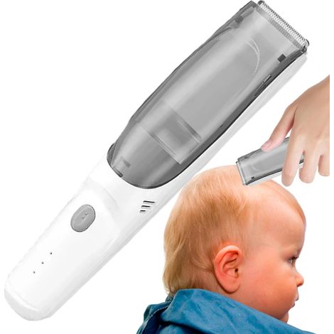 Tondeuse à cheveux électrique pour, tondeuse rechargeable ultra silencieuse étanche faible bruit, coupe puissante et sûre pour les Blanc - (1/5)