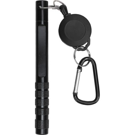 Affûteur de rainures pour clubs de golf, outil portable en alliage d'aluminium pour le nettoyage des rainures, avec 3 têtes interchangeables, noir (1/5)
