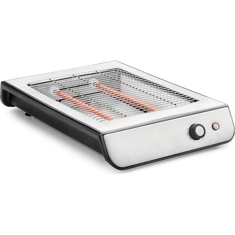 Lacor - 69363 - Tostadora eléctrica Horizontal 600 W - Gris (1/2)