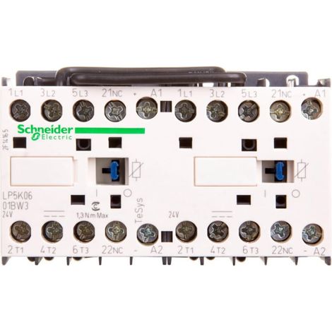 Wendeschütz 6A 3kW 24V DC LP5K0601BW3