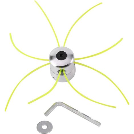 Tete De Coupe Pour Taille-Haie - Aluminium - Compatible Universel - Pour Fil De Coupe - 1 Unite (1/5)