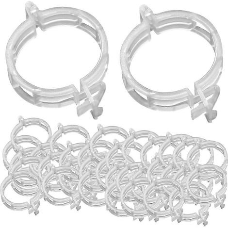 Clips de support pour tomates, clips de jardin, clips de tuteurage légers pour plantes grimpantes, clips pour concombres, vignes, tomates et aubergines-200pcs (1/5)