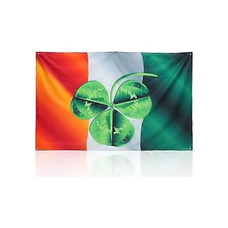 Bannière murale à suspendre pour la Saint-Patrick, drapeau de la Saint-Patrick (1/2)