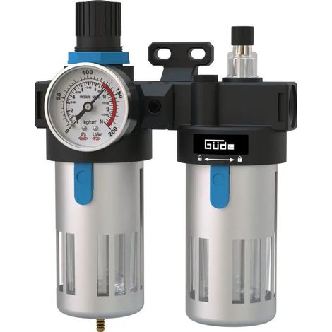 Unité de maintenance 1/2' - Filtre régulateur + lubrificateur