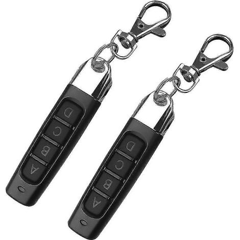 Télécommande 433 MHz pour ouvre-porte de garage, duplicateur de télécommande, clone de code de clé de voiture ( (1/5)