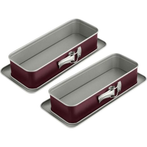 Lot de 2 moules à cakes à charnière 30 cm Dr. Oetker Back-Liebe Bicolor (1/5)