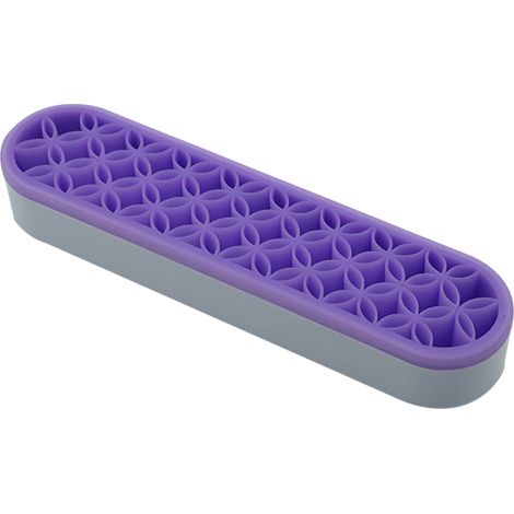 Organisateur de bureau, porte-pinceaux de maquillage en silicone, boîte de rangement pour cosmétiques, support pour pinceaux de maquillage, porte-stylos de peinture pour ranger et organiser vos produi