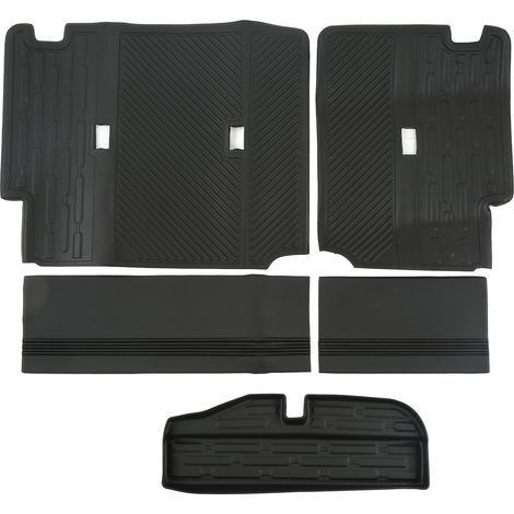 5 Pièces Tapis de Protection Dossier Siège Arrière & Revêtement Antichien Tapis de Sol pour Ford Bronco 4 Portes 2021-2022 (1/5)