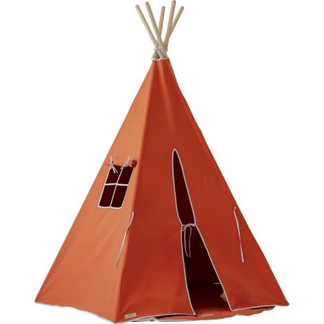 Tente tipi enfant autumn vibes - Rouge (1/5)