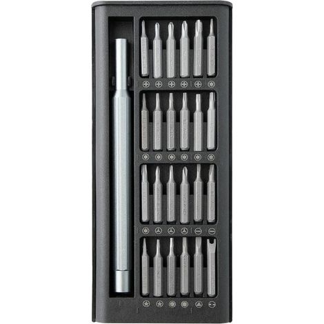 Kit destornilladores precisión 25 piezas