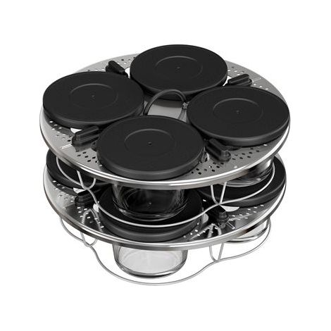 Moulinex Set aus transparenten Gläsern für Multikocher