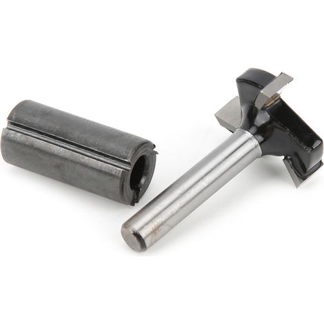 Fraise à bois à poignée en T de 6,35 mm (1/4 pouce), fraise à 6 poignées, outil robuste pour panneaux de particules et contreplaqué (1/5)