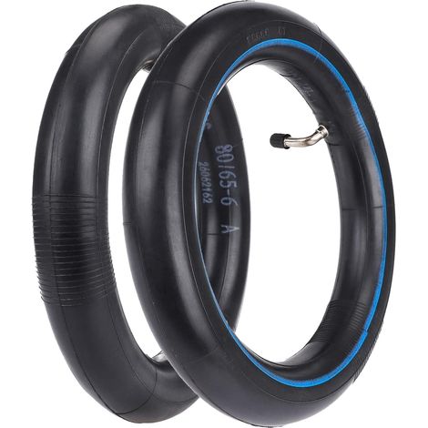 80/65-6 10x2,5 Chambre à Air pour M4 pro/Speedual Zero 10X tire Pneu avec Valve coudée épaissi élargi 10 pouces 255 80 (2) (1/5)