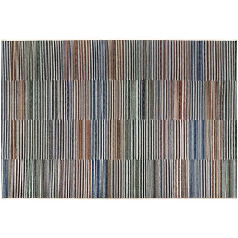VIVARAISE - Tapis extérieur Vivaraise Bianca - Polypropylène 100% - Couleur Lagon - Dimensions 160 x 230 cm (1/4)
