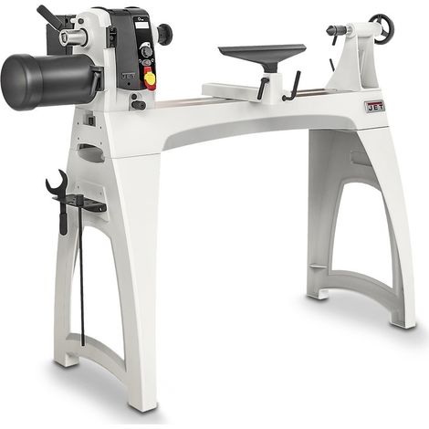 Tornio per legno su piedistallo - 230 V / 1,5 kW - JET - JWL-1840EVS-M