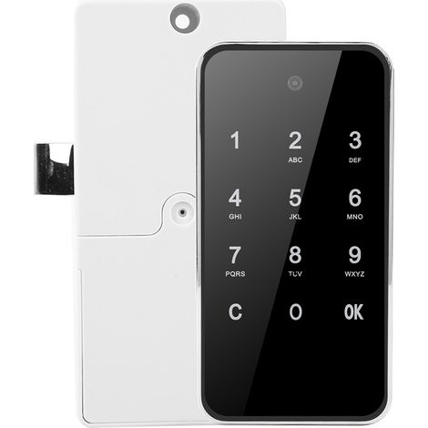 Schlüsselloses elektronisches Zahlenschloss mit digitalem Touchscreen für SaunaSilver Aktenschrank/Spind (1/5)