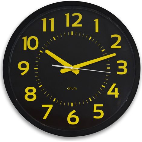 Horloge contraste silencieuse Ø40cm - Orium (1/5)