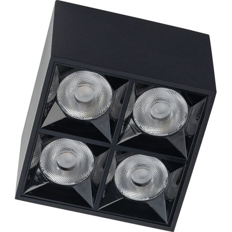 Faretto quadrato LED 16W nero 4000K Nowodvorski MIDI (1/5)