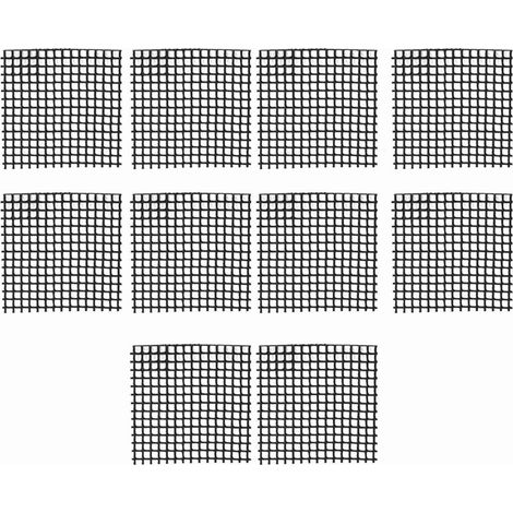 10 pièces jardinage Pot de fleur trou maille tapis tapis plante empotage bonsaï grille inférieure (55cm) (1/5)