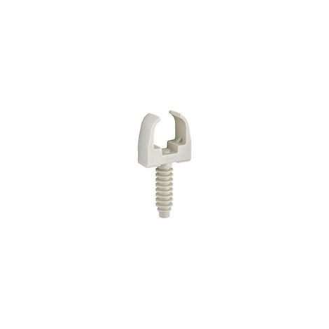 Clips + clavijas para el tubo IRL D.20mm - 10 piezas
