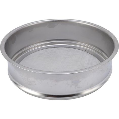 Filtre café acier inoxydable réutilisable, double filtration, poignée ergonomique,support inclus, usage maison bureau voyage(15cm) (1/4)