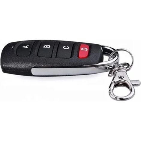 Télécommande sans fil étanche 433 MHz à 4 boutons pour porte de garage électrique (enrouleur) (1/5)