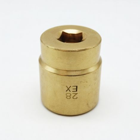 Bussola antiscintilla, bronzo di alluminio, 30 mm, attacco quadro 1/2 pollice (1/5)