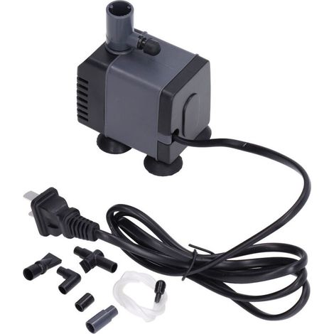 Pompe pour bassin à structure rivetée silencieuse, arbre en acier inoxydable, compacte, avec prise CN 220V (1/5)