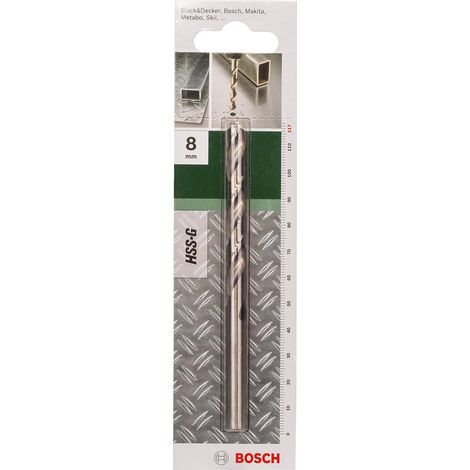 Bosch Metallbohrer HSS-G DIN 338 D= 8,0 mm L= 117 mm - 2609255052 (1/5)