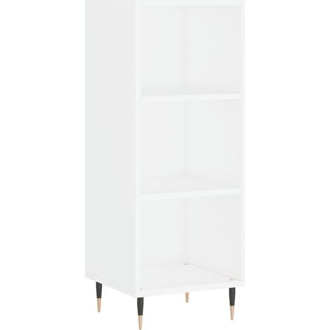 Maison Exclusive - Aparador de madera de ingeniería blanco 34,5x3 (1/5)