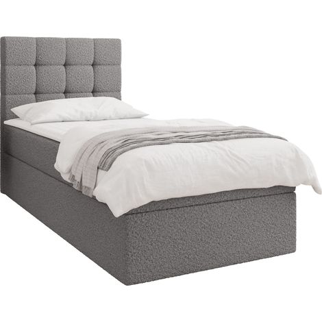 Cama continental Comfivo Osculum II, Lambi 12, Continental, Individuales, 80x200, Tapiz, Somieres, 82x206x112cm