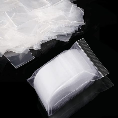 800X Druckverschlussbeutel Set - Kleine & Große Versiegelungsbeutel mit Reißverschluss zur Wiederverpackung