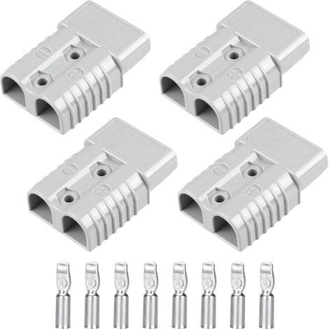 4pcs 175A Battery Quick Connector, Quick Connector Plug, Battery Quick Connect Plug, Car Battery Terminals for Car Motorhome Caravan Motorcycle Boat