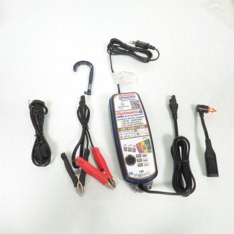 Chargeur de batterie plomb, Gel , Lithium 12V 12,8V OPTIMATE pour (1/4)