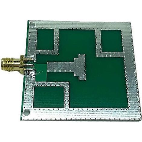 Antenne UWB (ultra-large bande) 2,4-10,5 GHz10 W40 dBmpour la communication et la réception de positionnement ultra-large (verte). (1/5)