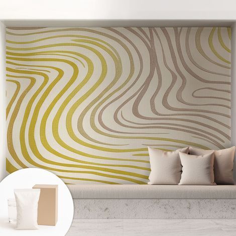 Carta Da Parati - Murale Alla Moda Decorazione - Camera Da Letto - Con Colla Gratuita Eleganza liquida 208x146 cm (1/5)