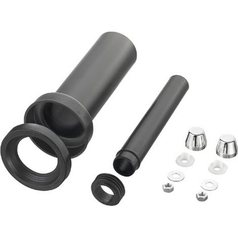 Haas Kit de raccordement pour WC suspendu - 300 mm de long, soudable DN 110/110 (1/2)