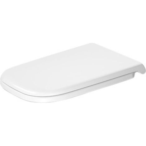 Asiento de inodoro Duravit D-Code, fijación con soporte, (1/4)